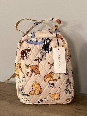 NWT Vera Bradley Lunch Bunch Bag - A Cat's Life